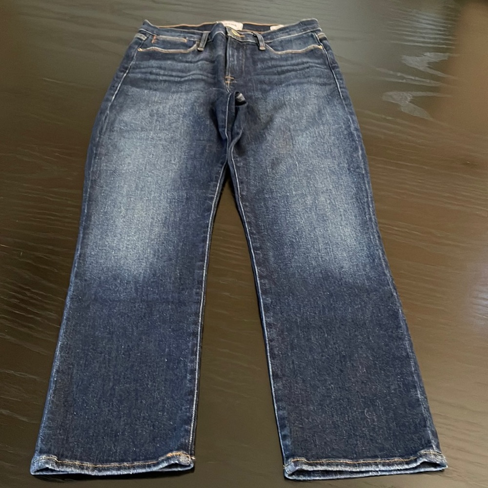 Frame Le High Straight Jeans